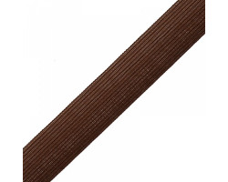 Тесьма вязаная окантовочная, 22мм, арт.4С-516/22 ,цв. 1 коричневый