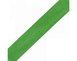 Тесьма вязаная окантовочная, 22мм, арт.4С-516/22 ,цв. 49 ярк. зеленая