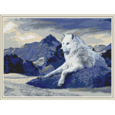 Набор для вышивания 'Орнамент' арт. ЖП-015 'Белый волк' 27х37