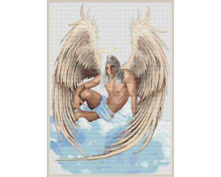 Набор для вышивания 'Орнамент' арт. СП-009 'Ангел' 51х71