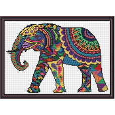 Набор для вышивания 'Орнамент' арт. ВФ-006 'Яркий слон'