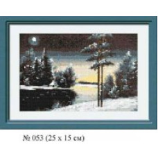 Набор для вышивания арт.Овен - 053 'Зима' 23x15 см