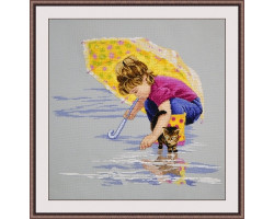 Набор для вышивания арт.Овен - 782 'Солнечный зонтик' 40?36 см