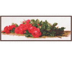 Набор для вышивания 'Палитра' арт.01.007 'Розы на столе' 59*20 см
