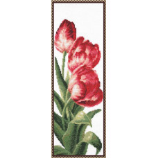 Набор для вышивания 'Палитра' арт.01.008 'Тюльпаны' 13*35 см