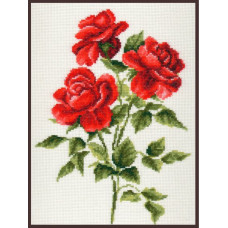 Набор для вышивания 'Палитра' арт.01.009 'Три розы' 20*27 см