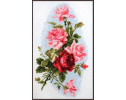 Набор для вышивания 'Палитра' арт.01.012 'Розовый шик' 24*41 см