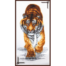 Набор для вышивания 'Палитра' арт.02.002 'Поступь тигра' 25*47 см