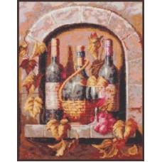 Набор для вышивания 'Палитра' арт.04.004 'Натюрморт с вином' 26х32 см