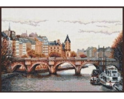 Набор для вышивания 'Палитра' арт.08.013 'Мост через Сену' 38*26 см
