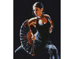 Набор для вышивания 'Палитра' арт.10.003 'Фламенко' 24*30 см