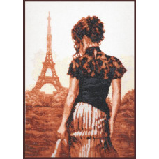 Набор для вышивания 'Палитра' арт.11.002 'Прогулка по Парижу' 26*36 см