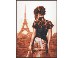 Набор для вышивания 'Палитра' арт.11.002 'Прогулка по Парижу' 26*36 см