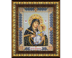 Набор для вышивания бисером 'Паутинка' арт.Б1017 Богородица Вифлеемская 20х25 см