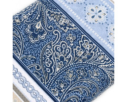 ST.A.C2464.BLUE Ткань для пэчворка 100 % хлопок шир.110 см Timeless Treasure Kumera Stripe