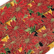 ST.G.CM1267.RED Ткань для пэчворка 100 % хлопок шир.110 см Timeless Treasure Poinsettias