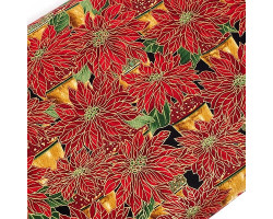 ST.G.CM1267.RED Ткань для пэчворка 100 % хлопок шир.110 см Timeless Treasure Poinsettias