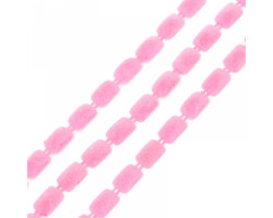 Тесьма пластиковая арт.TBY.A2014-02 цв. 7 розовый уп.9.14м