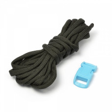 Набор для браслета из шнура (1 шнурок, 2,55 м) цв.черный