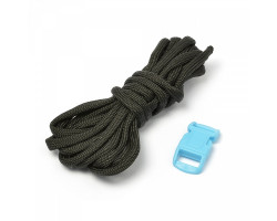 Набор для браслета из шнура (1 шнурок, 2,55 м) цв.черный