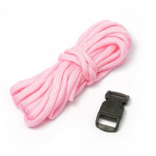 Набор для браслета из шнура (1 шнурок, 2,55 м) цв.розовый