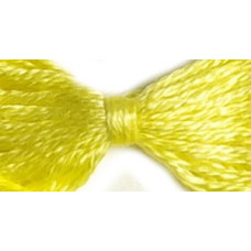 Нитки мулине 12х10м цв.0206 желтый С-Пб
