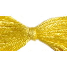 Нитки мулине 12х10м цв.0506 желтый С-Пб