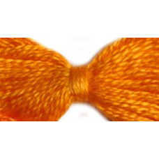 Нитки мулине 12х10м цв.0608 оранжевый С-Пб