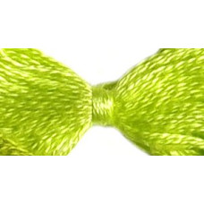 Нитки мулине 12х10м цв.4904 ярко-зеленый С-Пб