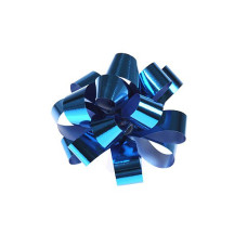 Бант шар метал.синий 15мм арт. ГС.PBW.154-35