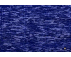 Бумага гофрированная Италия арт.DF.87528093 50см х 2,5м 140г/м2 цв.955 темно-синяя