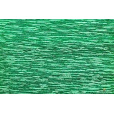 Бумага гофрированная Италия арт.ZA.804 50см х 2,5м 180г/м2 зеленая