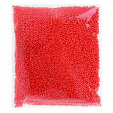 СЛ.890564 Шарики для поделок и декорирования цв.красный 8 гр. 0,3 см