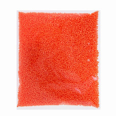 СЛ.890572 Шарики для поделок и декорирования цв.оранжевый 8 гр. 0,3 см