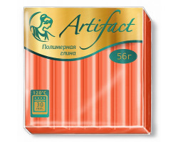Полимерная глина 'Артефакт' арт.АФ.821288/2774 классический цв.Оранжевый 56 гр.