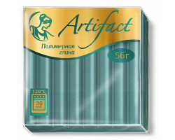 Полимерная глина 'Артефакт' арт.АФ.821400/0241 классический цв.Пастельный-зеленый 56 гр.