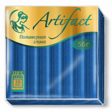 Полимерная глина 'Артефакт' арт.АФ.821592 с блестками цв.Синий 56 гр.