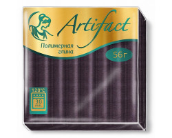 Полимерная глина 'Артефакт' арт.АФ.821622 с блестками цв.Шоколадный 56 гр.