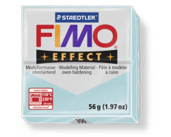 FIMO Effect полимерная глина, запекаемая в печке, уп. 56 гр. цв. голубой ледяной кварц, арт.8020-306