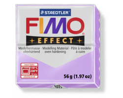FIMO Effect полимерная глина, запекаемая в печке, уп. 56 гр. цвет: пастельно-лиловый, арт.8020-605