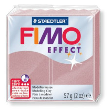FIMO Effect полимерная глина, запекаемая в печке, уп. 56 гр. цвет: перламутровая роза, арт.8020-207