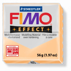 FIMO Effect полимерная глина, запекаемая в печке, уп. 56 гр. цвет: персик, арт.8020-405