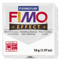 FIMO Effect полимерная глина, запекаемая в печке, уп. 56 гр. цвет: прозрачный арт.8020-014