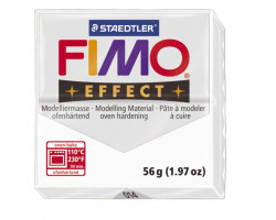 FIMO Effect полимерная глина, запекаемая в печке, уп. 56 гр. цвет: прозрачный арт.8020-014