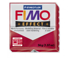 FIMO Effect полимерная глина, запекаемая в печке, уп. 56 гр. цвет: рубиновый металлик, арт.8020-28