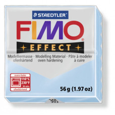 FIMO Effect полимерная глина, запекаемая в печке, уп. 56 гр. цвет: вода, арт.8020-305