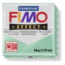 FIMO Effect полимерная глина, запекаемая в печке, уп. 56 гр. цвет: зеленый нефрит, арт. 8020-506