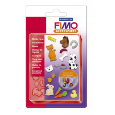 FIMO Формочки для литья 'Домашние животные' уп.15 форм 2x2 см арт.8725 02