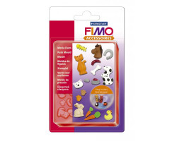 FIMO Формочки для литья 'Домашние животные' уп.15 форм 2x2 см арт.8725 02