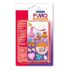 FIMO Формочки для литья 'Младенец 1' уп.12 форм 3x3 см арт.8725 05